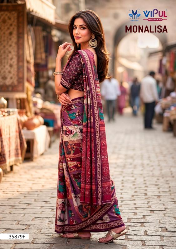 Vipul monalisa bulk sarees at online manufacture